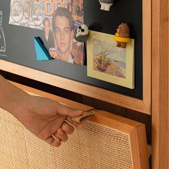 Streetline Solid Wood Ultra Thin Shoe Cabinet - Exclusivia