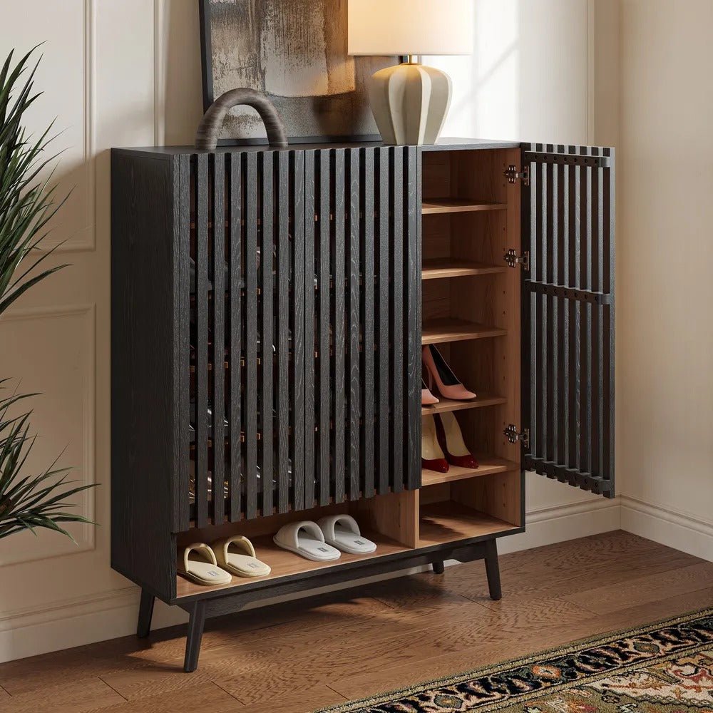 Strut 47" Shoe Storage Cabinet - Exclusivia
