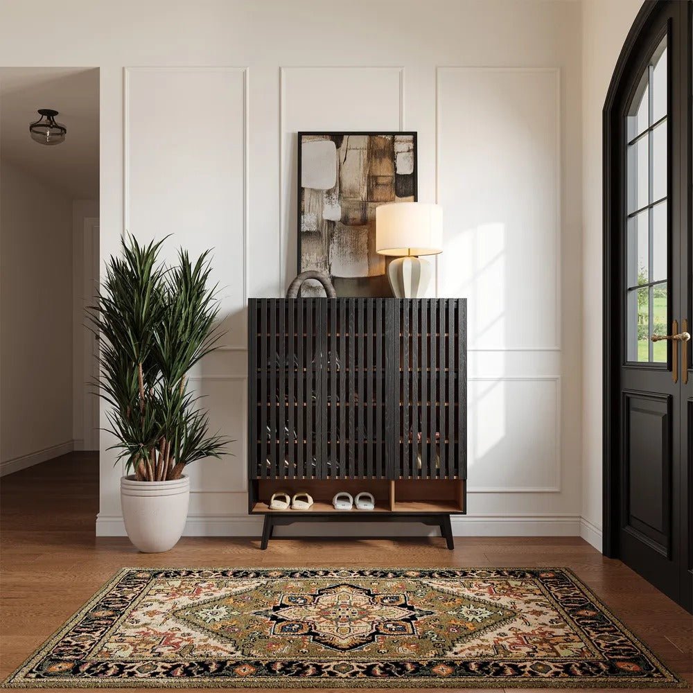 Strut 47" Shoe Storage Cabinet - Exclusivia
