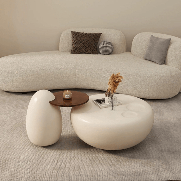 Tavia Boucle Lounge Sofa - Exclusivia