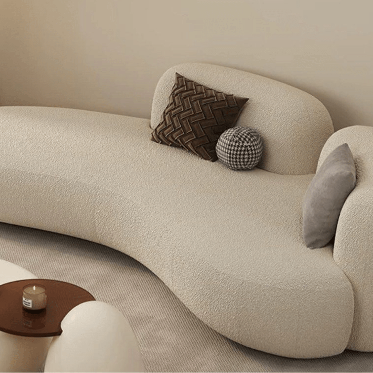 Tavia Boucle Lounge Sofa - Exclusivia