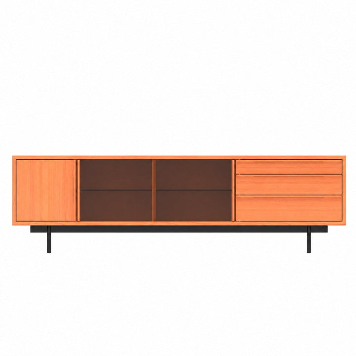 TAVRO Modern Solid Wood TV Console - Exclusivia
