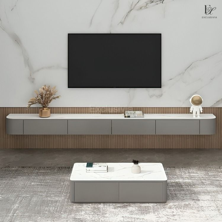 TERRA Modern Floating TV Console - Exclusivia