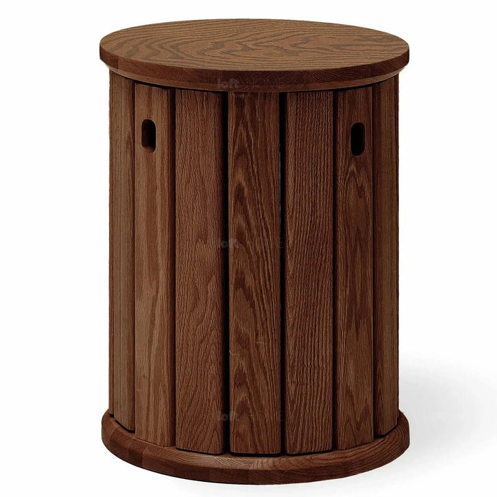 The BRIS Oak Wood Stackable Stool - Exclusivia