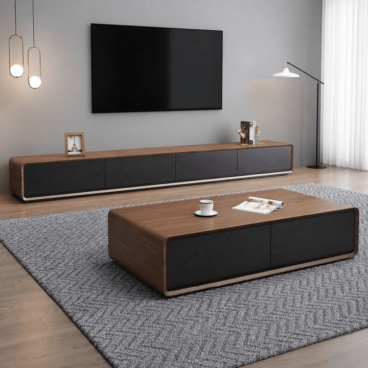 The Brut TV Console & Coffee Table - Exclusivia