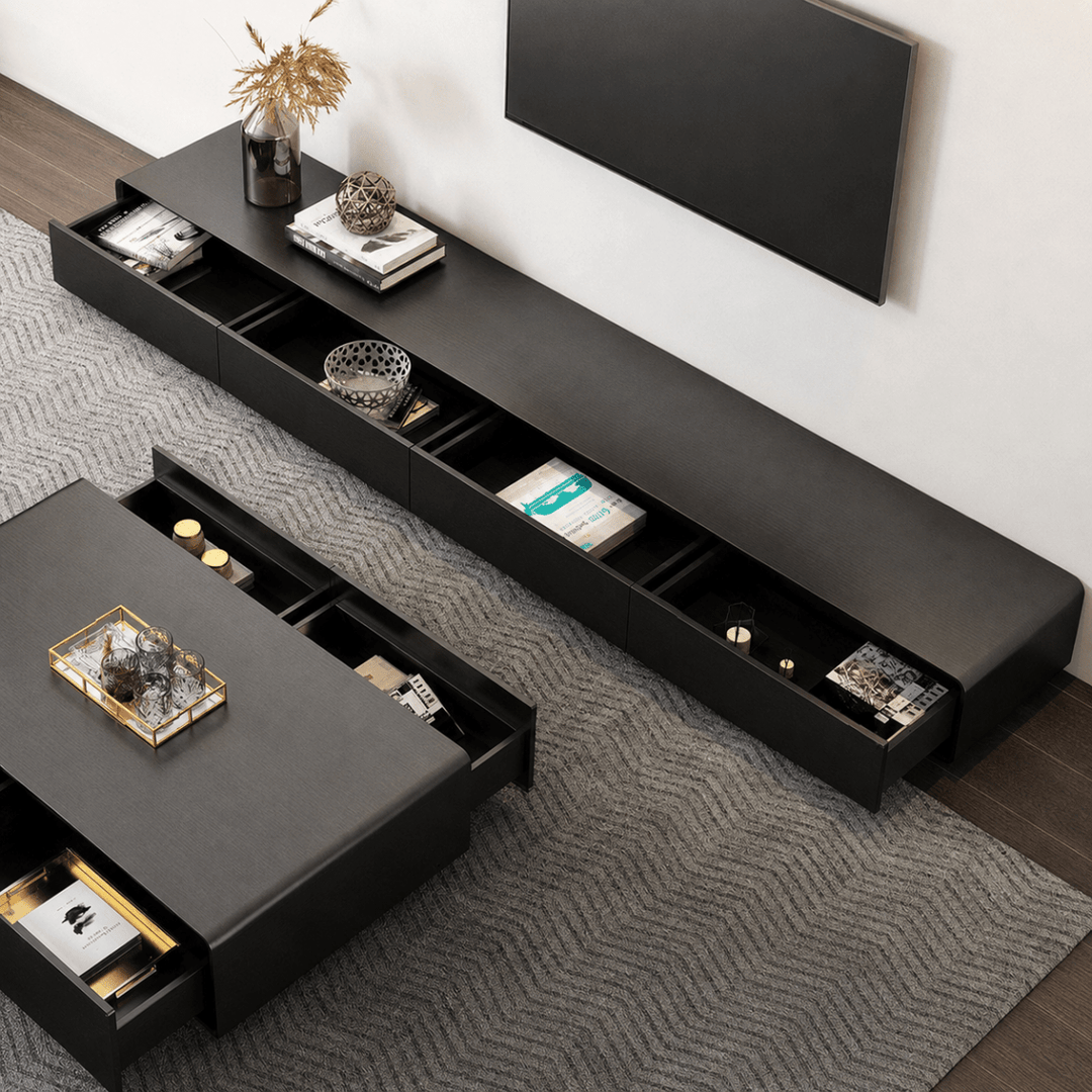 The Brut TV Console & Coffee Table - Exclusivia