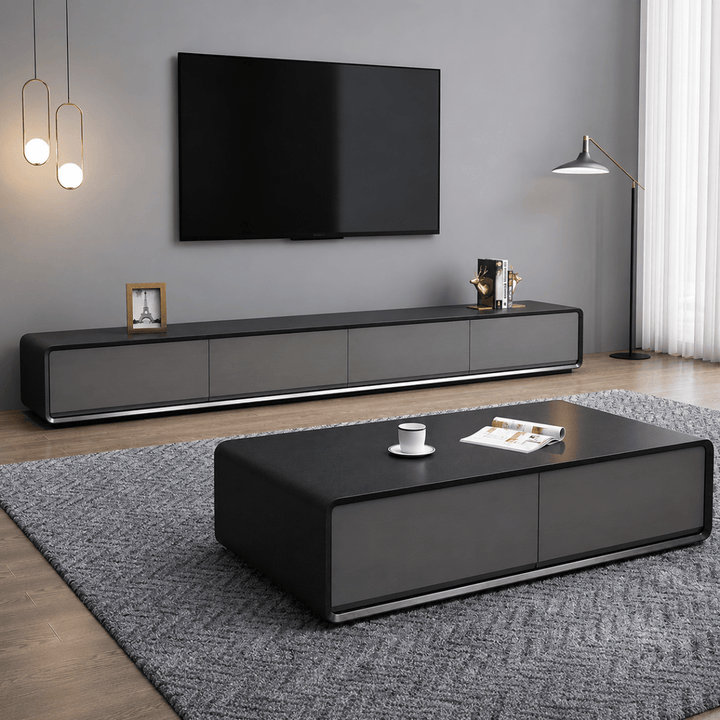The Brut TV Console & Coffee Table - Exclusivia