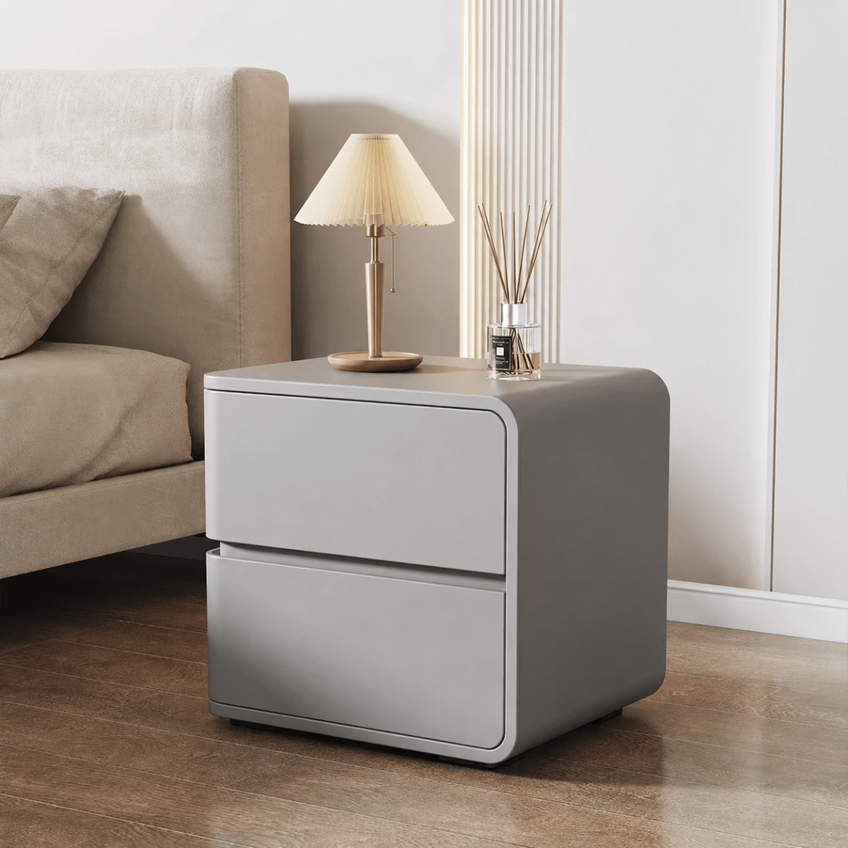 The LUME Modern Bedside Table - Exclusivia