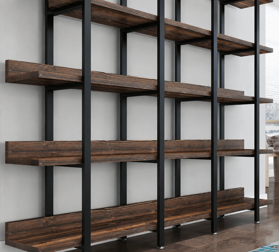The NOOK Solid Wood Library Display Shelf - Exclusivia