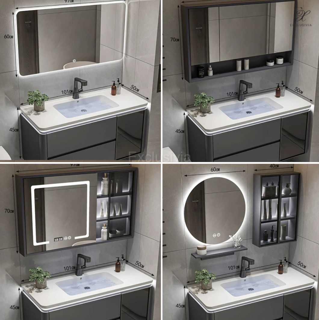 TINKER Toilet Vanity Cabinet Basin Bathroom - Exclusivia