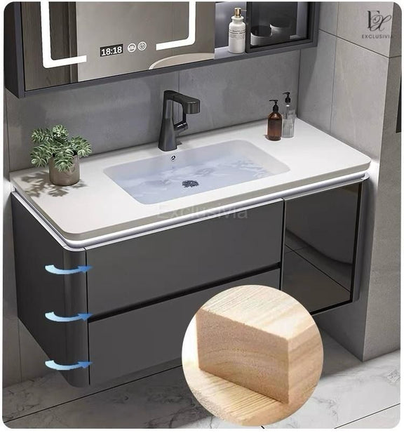 TINKER Toilet Vanity Cabinet Basin Bathroom - Exclusivia