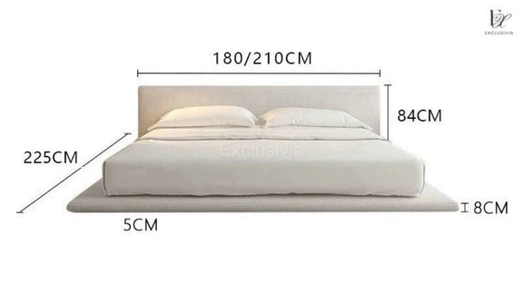 TOPLO Modern Platform Bedframe - Exclusivia