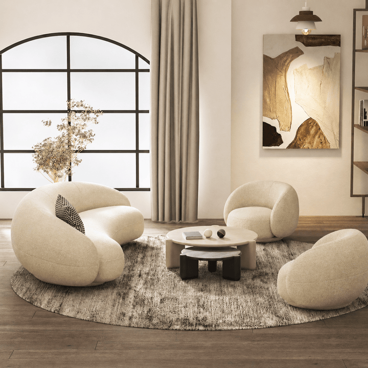 Toppan Sherpa Boucle Sofa - Exclusivia