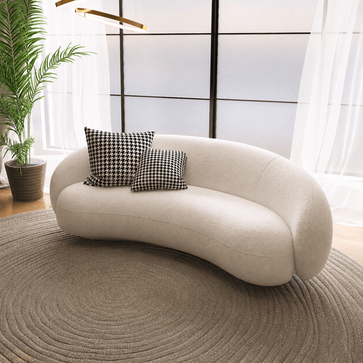 Toppan Sherpa Boucle Sofa - Exclusivia
