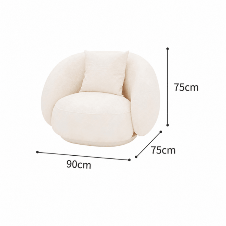 Toppan Sherpa Boucle Sofa - Exclusivia