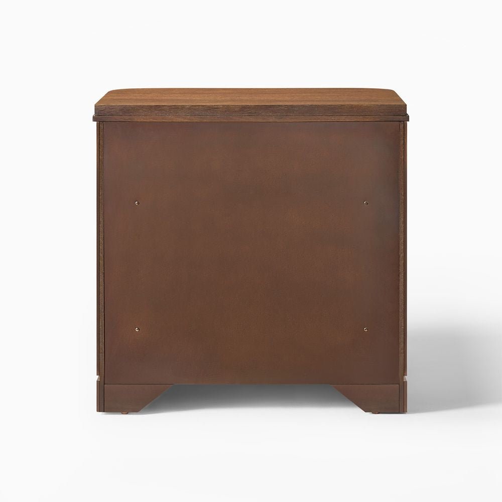 Toren 2 - Drawer Fluted Nightstand, 67 cm - Exclusivia