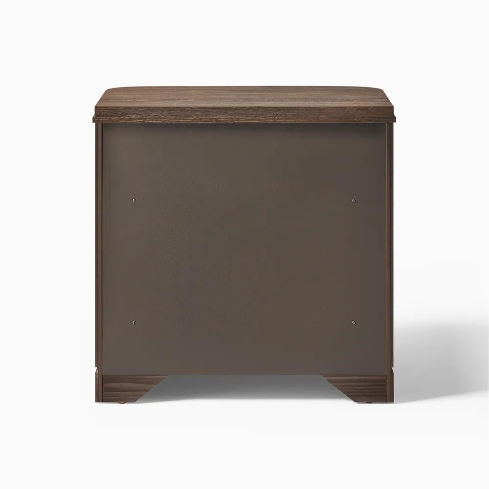 Toren 2 - Drawer Fluted Nightstand, 67 cm - Exclusivia