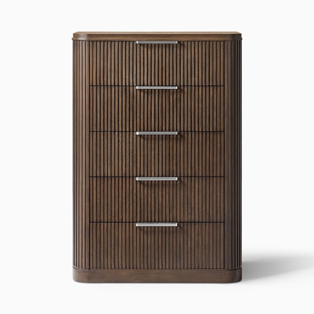 Toren 5 - Drawer Fluted Chest, 100 cm - Exclusivia
