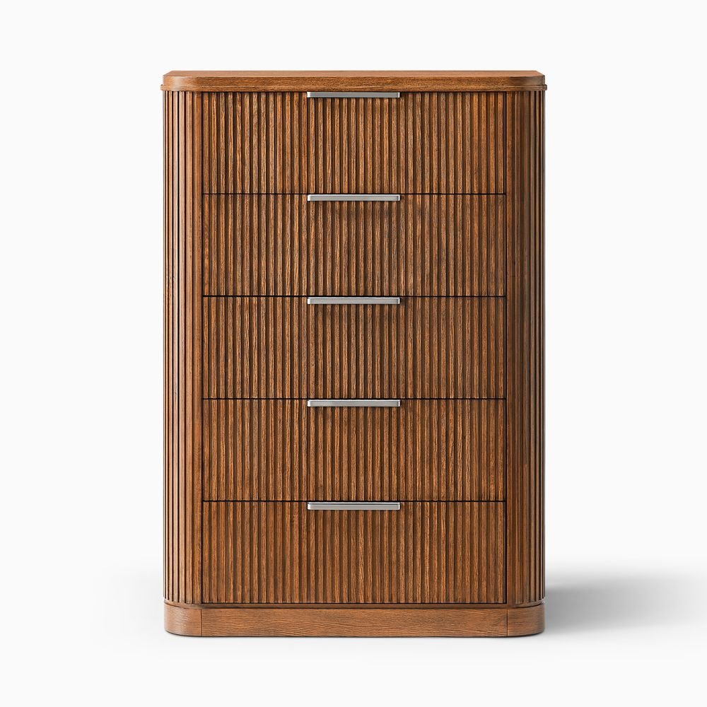 Toren 5 - Drawer Fluted Chest, 100 cm - Exclusivia