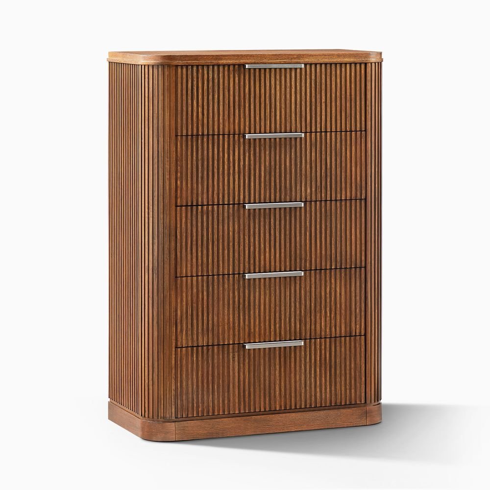 Toren 5 - Drawer Fluted Chest, 100 cm - Exclusivia