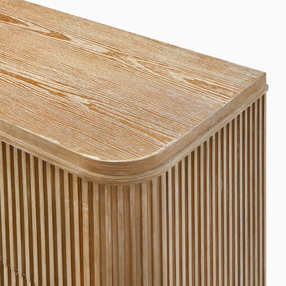 Toren 5 - Drawer Fluted Chest, 100 cm - Exclusivia