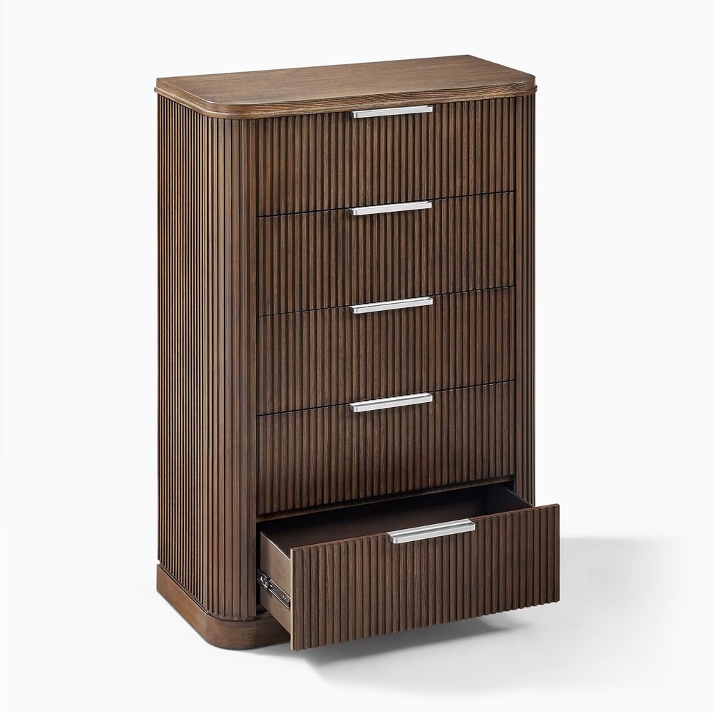 Toren 5 - Drawer Fluted Chest, 100 cm - Exclusivia