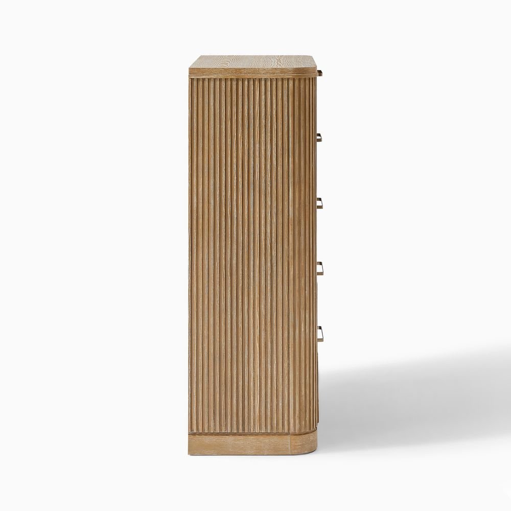 Toren 5 - Drawer Fluted Chest, 100 cm - Exclusivia
