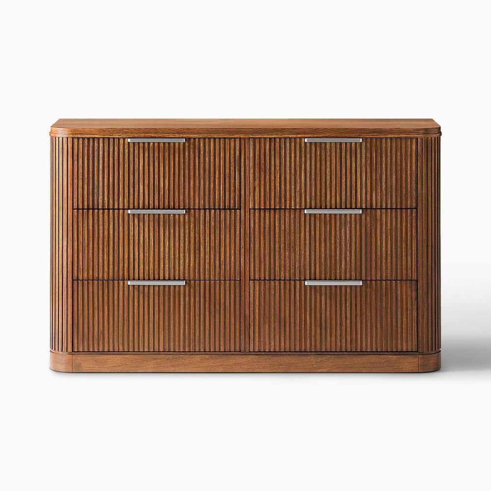 Toren 6 - Drawer Fluted Dresser, 160 cm - Exclusivia