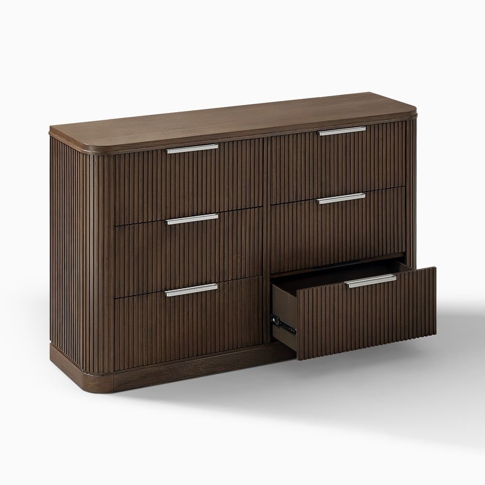 Toren 6 - Drawer Fluted Dresser, 160 cm - Exclusivia