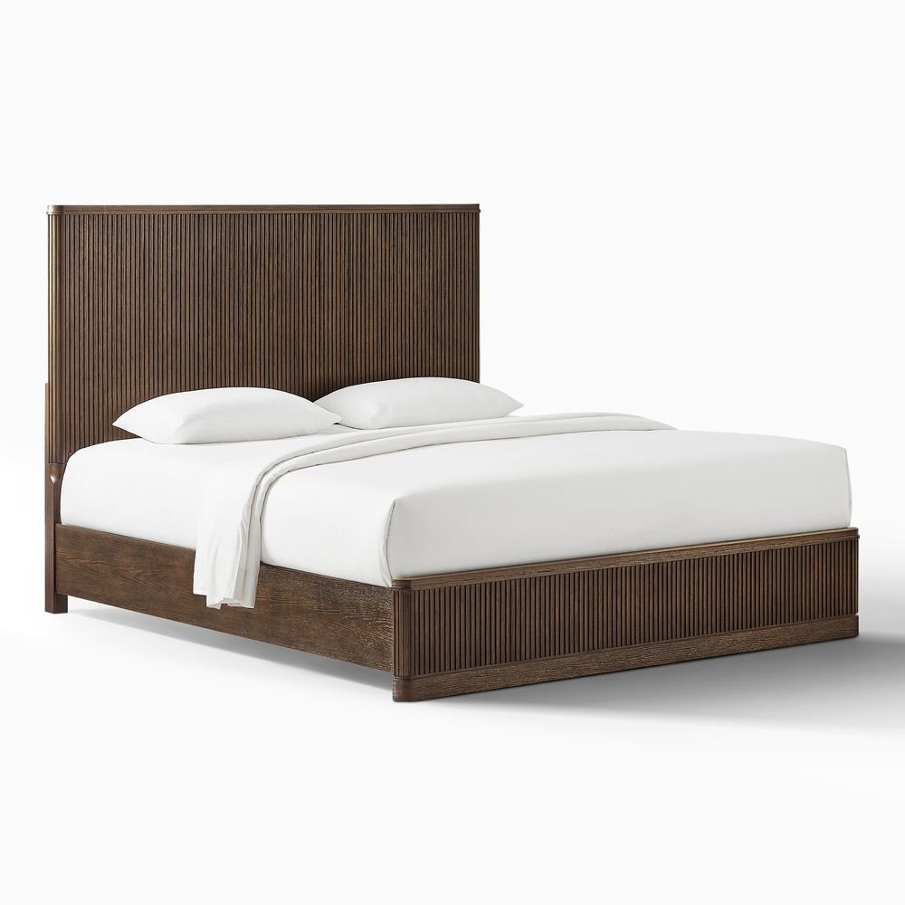 Toren Fluted Bed, Queen & King - Exclusivia