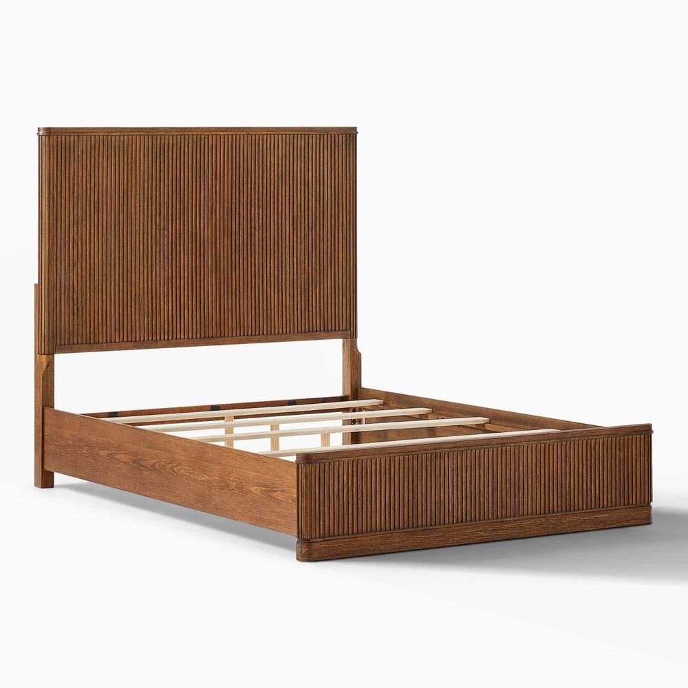 Toren Fluted Bed, Queen & King - Exclusivia
