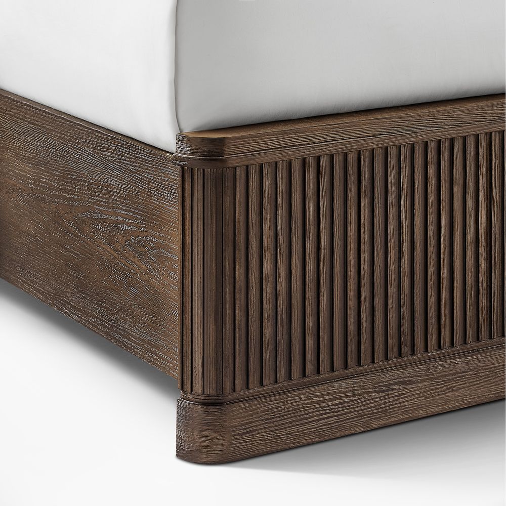 Toren Fluted Bed, Queen & King - Exclusivia