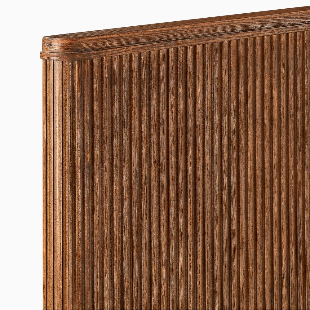 Toren Fluted Bed, Queen & King - Exclusivia