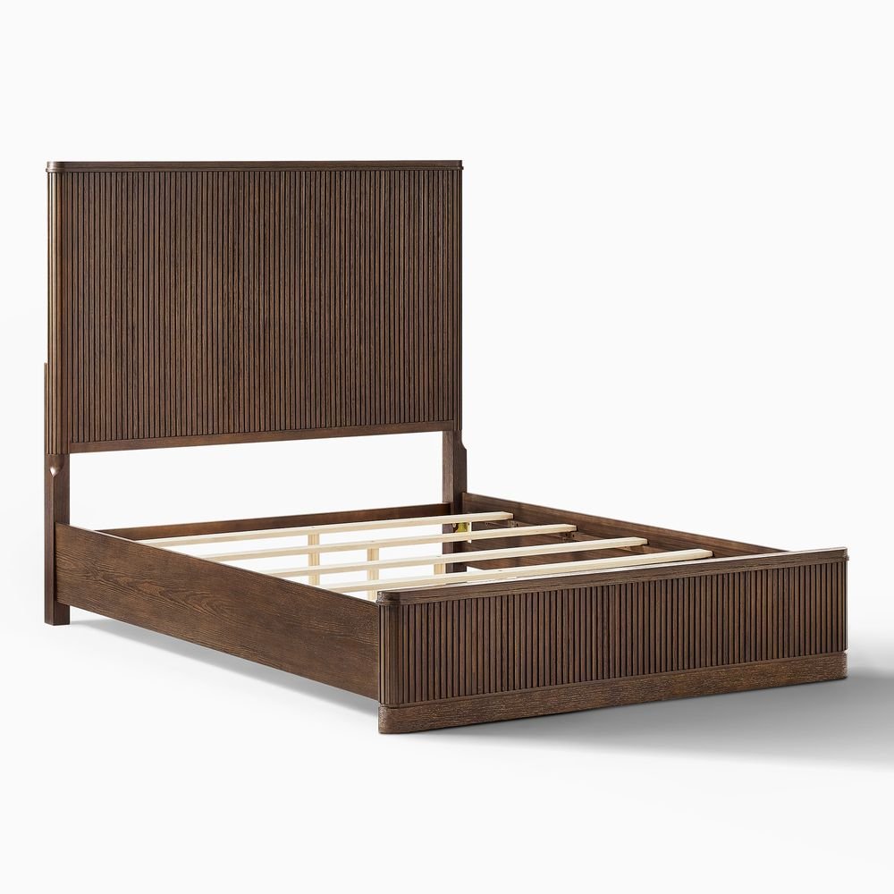 Toren Fluted Bed, Queen & King - Exclusivia