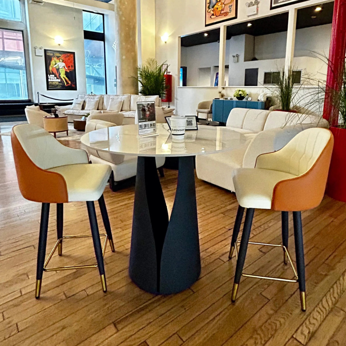 Torin 61 cm Modern Counter Stools – Set of 2 - Exclusivia