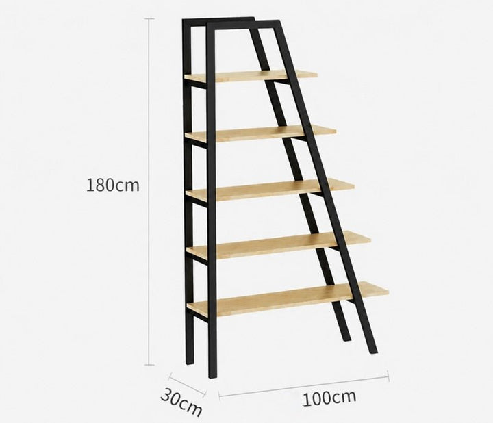 TRUSS Modern Industrial Ladder Display Shelf - Exclusivia