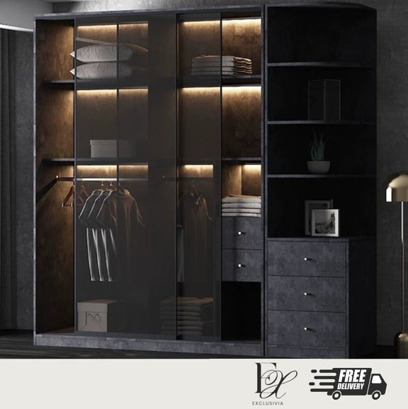 URAME Modern Industrial Wardrobe - Exclusivia