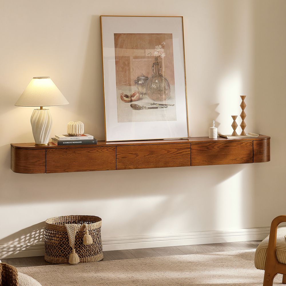 Vale Floating Media Console, 213cm - Exclusivia