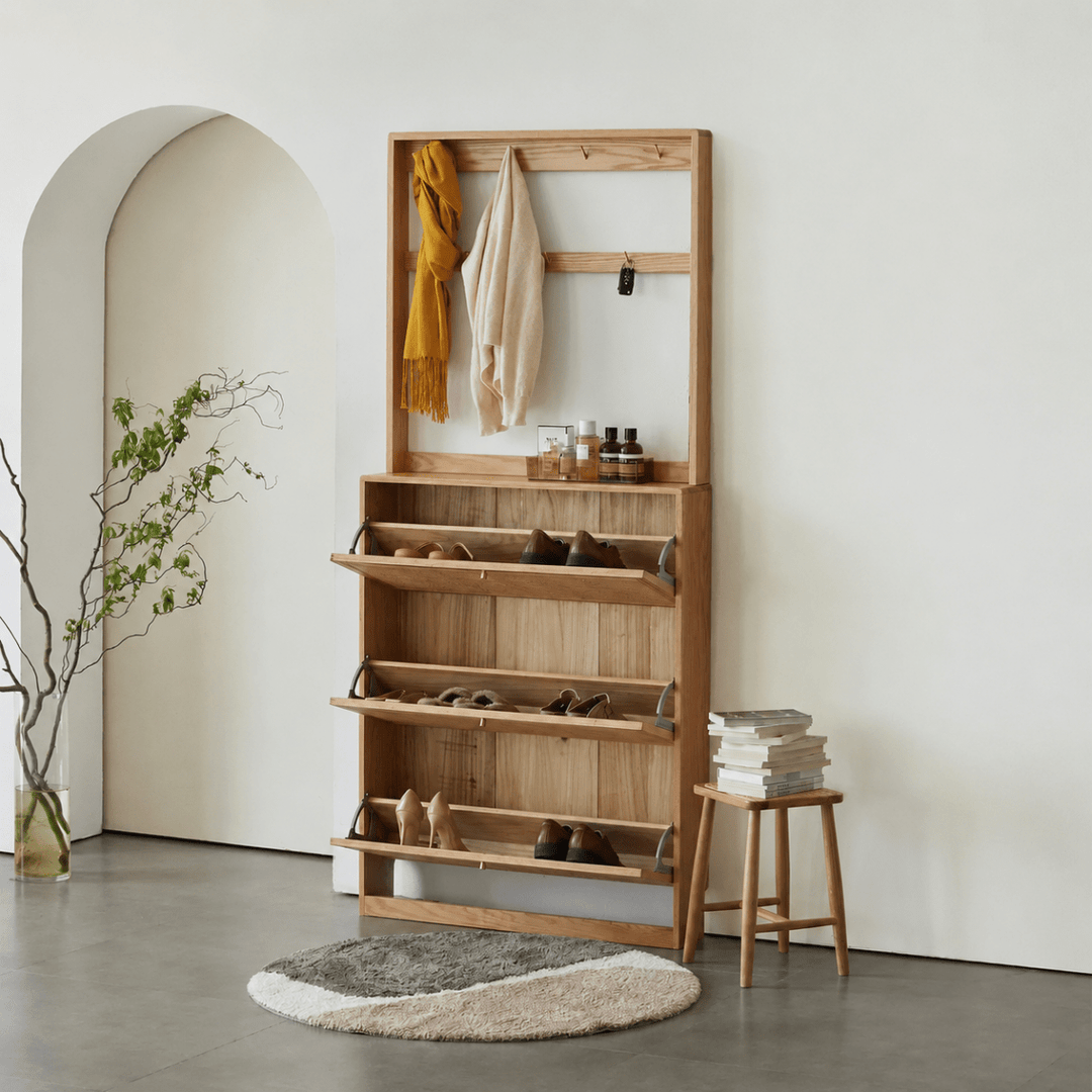 VALLA Ultra Thin Shoe Cabinet - Exclusivia