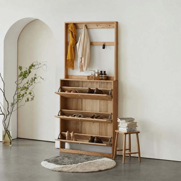 VALLA Ultra Thin Shoe Cabinet - Exclusivia