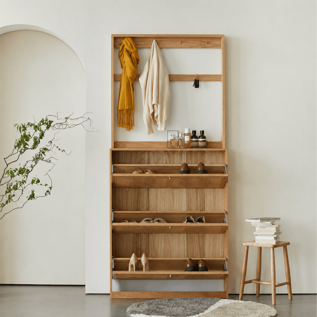 VALLA Ultra Thin Shoe Cabinet - Exclusivia