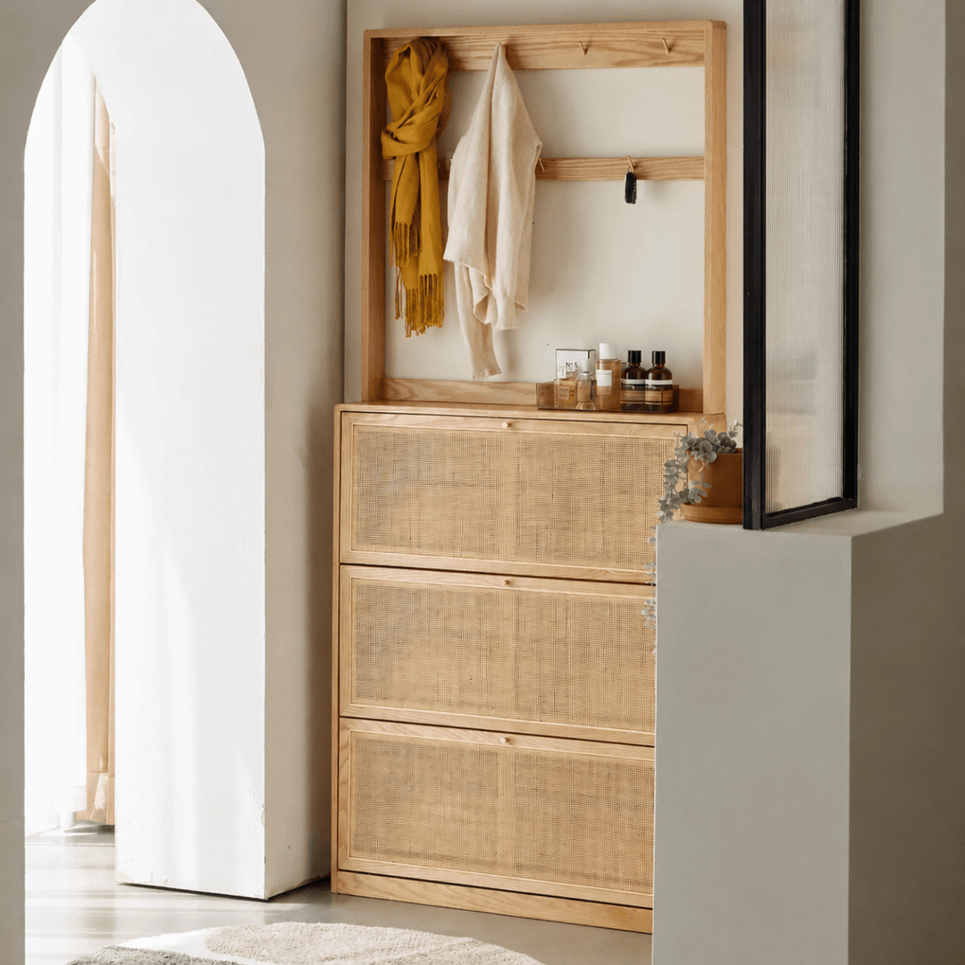VALLA Ultra Thin Shoe Cabinet - Exclusivia