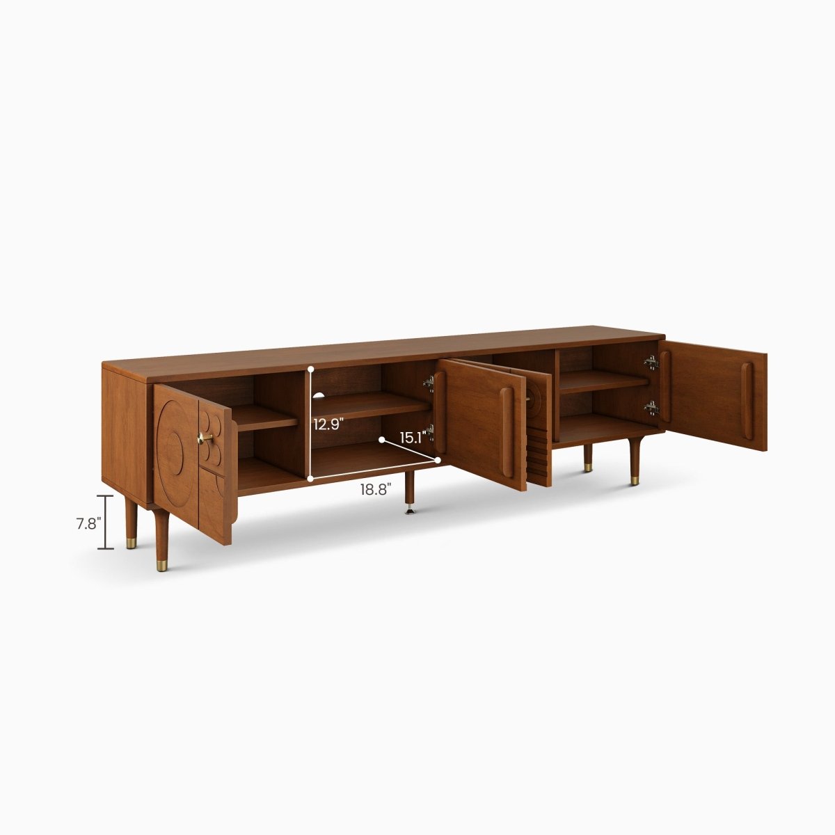 Vannis Media Console, 200cm - Exclusivia