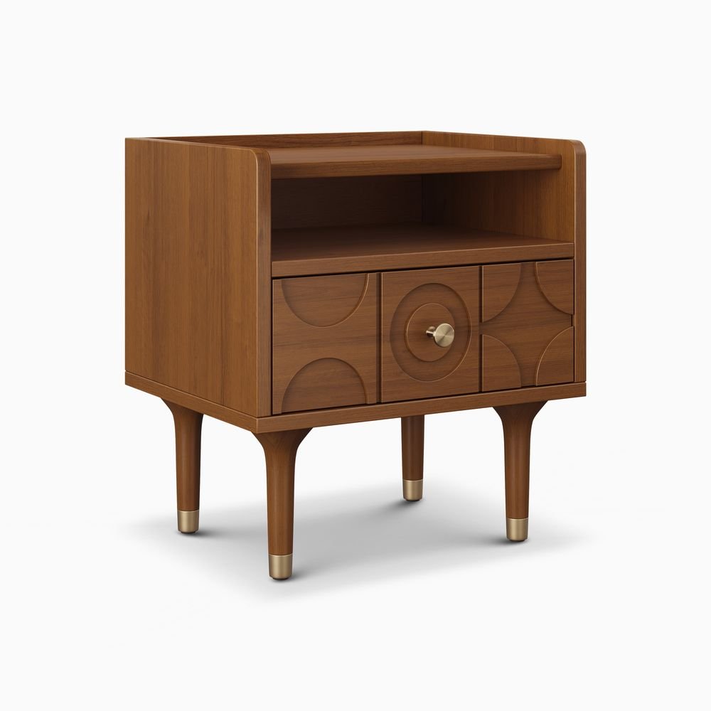 Vannis Nightstand, 50cm - Exclusivia