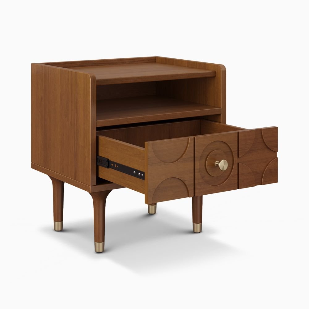 Vannis Nightstand, 50cm - Exclusivia