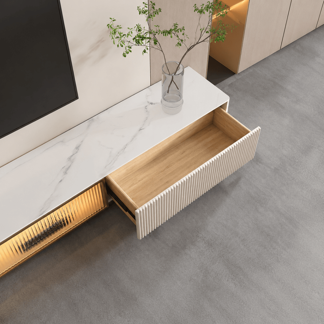 VANTA Modern TV Console & Coffee Table - Exclusivia