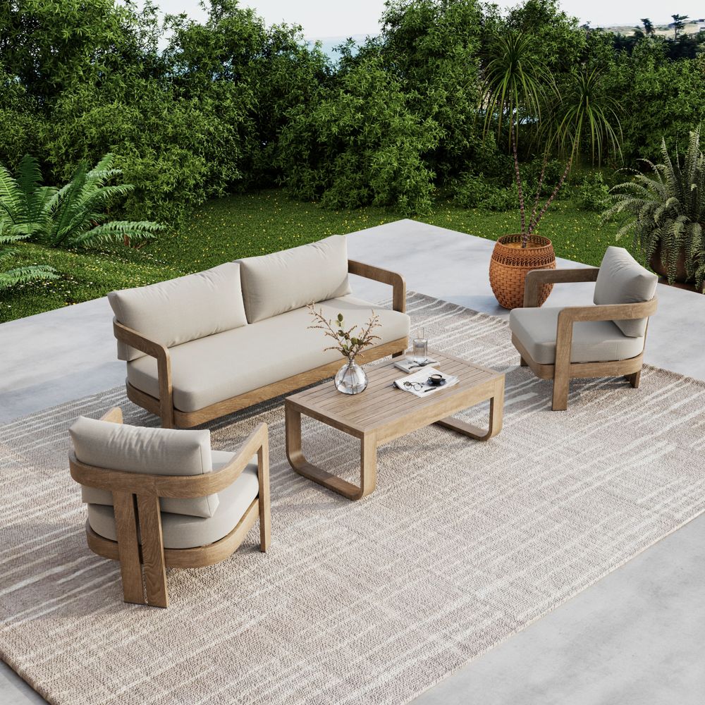 Vardon Outdoor Coffee Table, 110 cm - Exclusivia