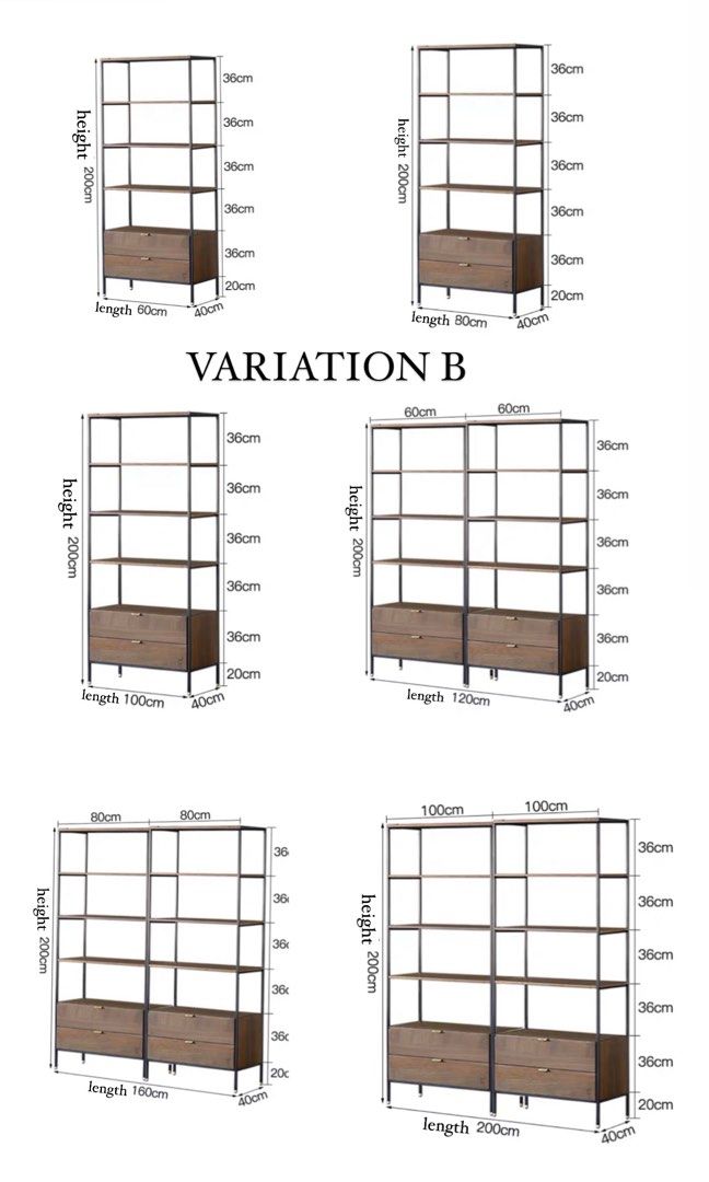 Varro Industrial Wood Shelf - Exclusivia