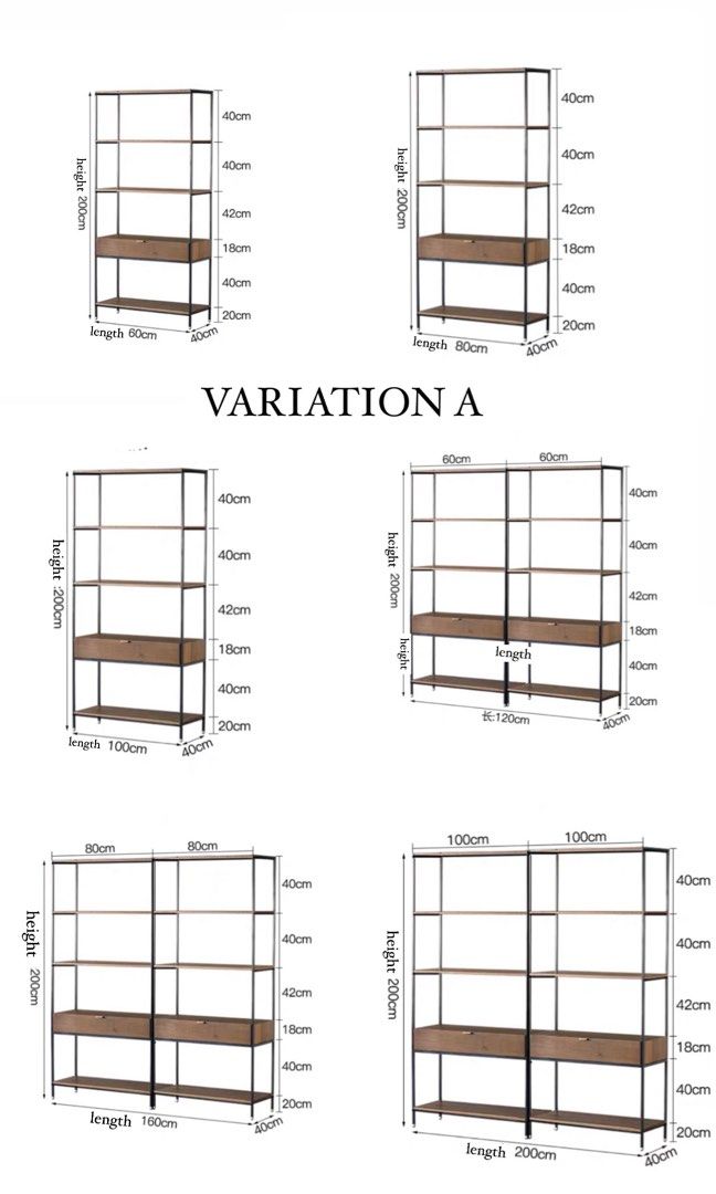 Varro Industrial Wood Shelf - Exclusivia