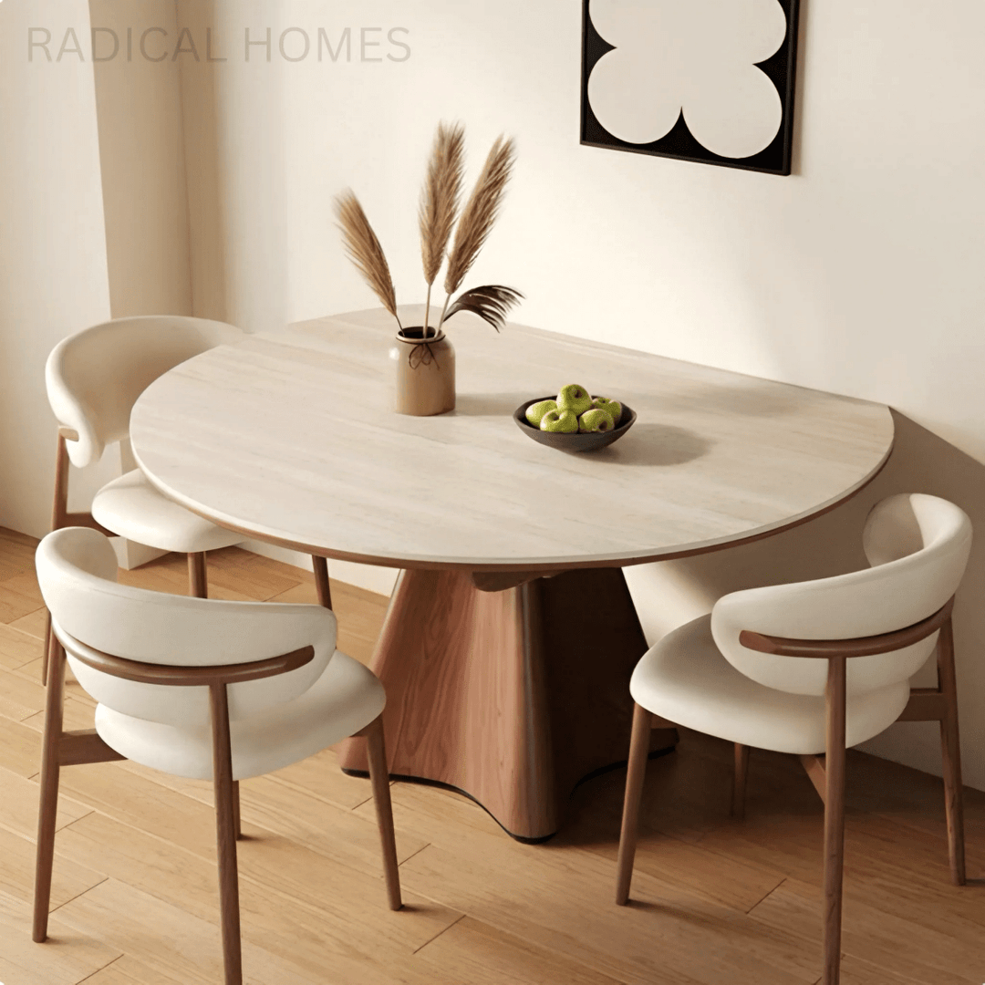 VELORA Modern Sintered Stone Extendable Dining Table - Exclusivia